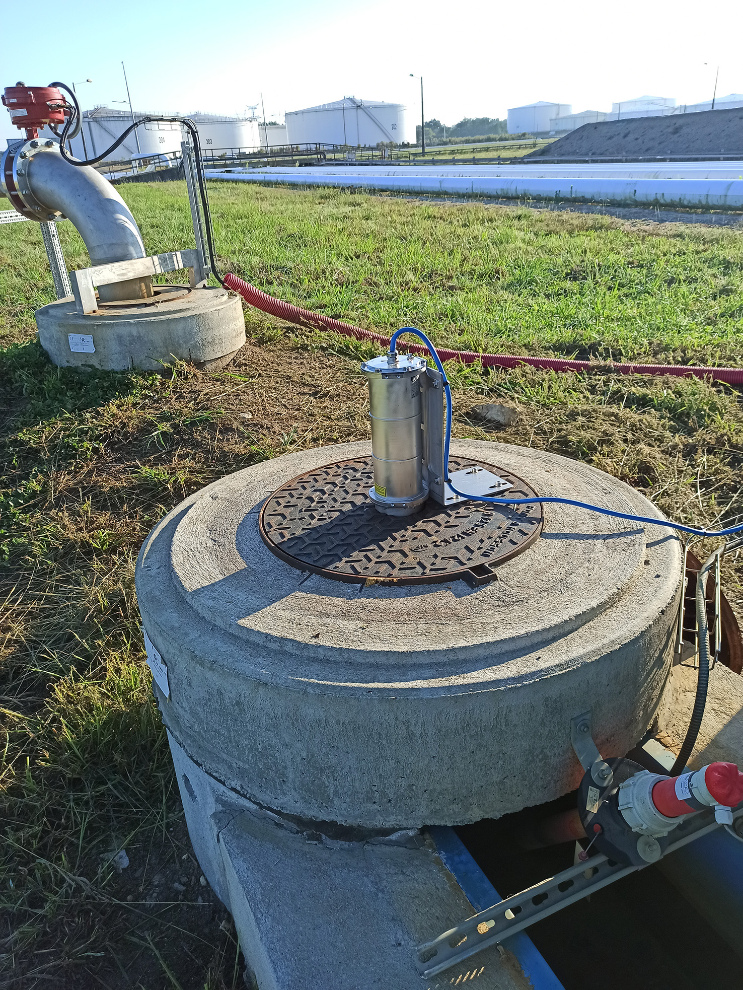 Détecteurs d'hydrocarbures en surface ROW