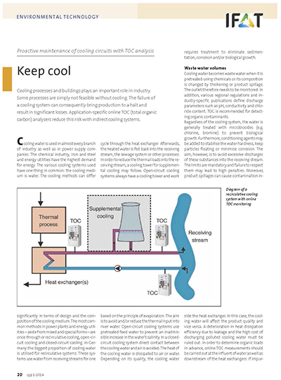 KEEP COOL - PROACTIVE MAINTENANCE OF COOLING CIRCUITS WITH TOC ANALYSIS